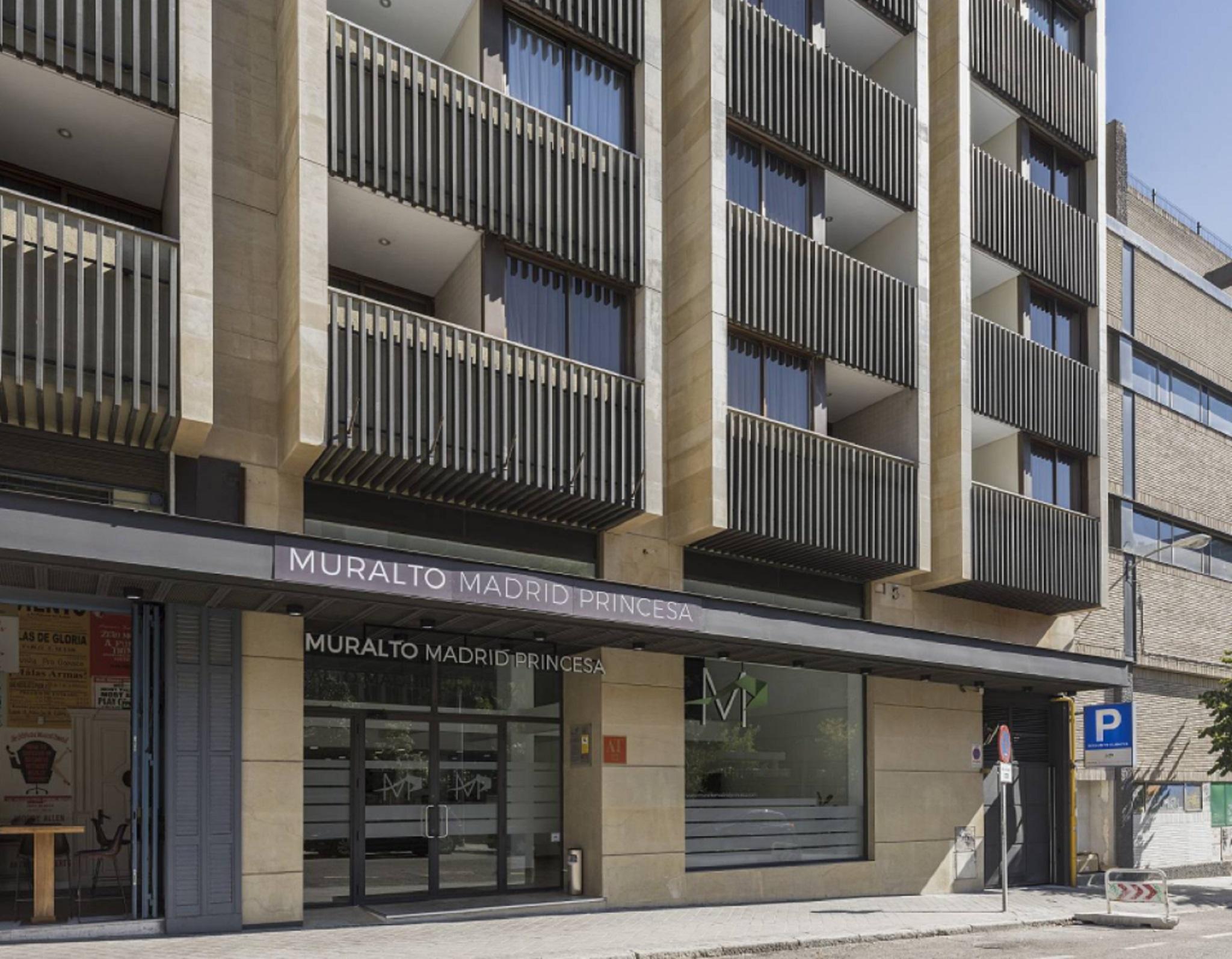 Muralto Madrid Princesa Exteriör bild